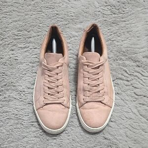 Frye blush pink genuine leather sneakers